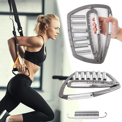 Professional Hand Grip Strengthener 200lbs-1200lbs- Heavy-duty Adjustable Grip Strength Trainer With 2/6 Springs, Finger Stretcher & Arm Strength& Great Wrist & Forearm Exercise Anytime Anywhere