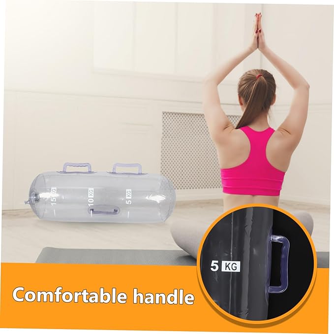 Water-filled Sandbag Workout Core Strength Trainer Water Weights for Pool Home Gym