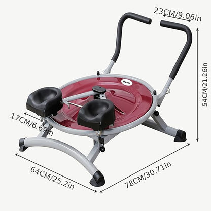 Ocdin Ab Circle Pro Fitness Turntable Abdominal Trainer - Home Gym Core Equipment with Rotatable Kneeling Pad