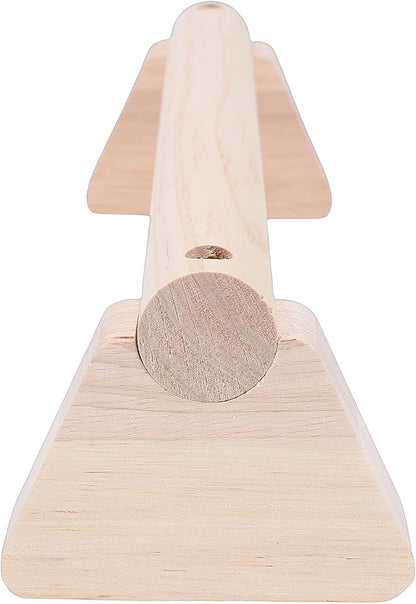 Diydeg Wood Push Up Bar, Parallettes Bars with Non Slip Base, Handstand Trainer Pushup Handles, Calisthenics Equipment for Men and Women Strength Training, Home Fitness, Workout