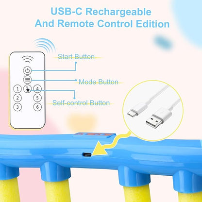 OCES Reflex Stick Game, Reflex Sticks Reaction Training Hand Speed Challenge Game, Upgrade Hand Eye Coordination Training Catching Toy Remote Control 3 Adjustable Speed (Standard)