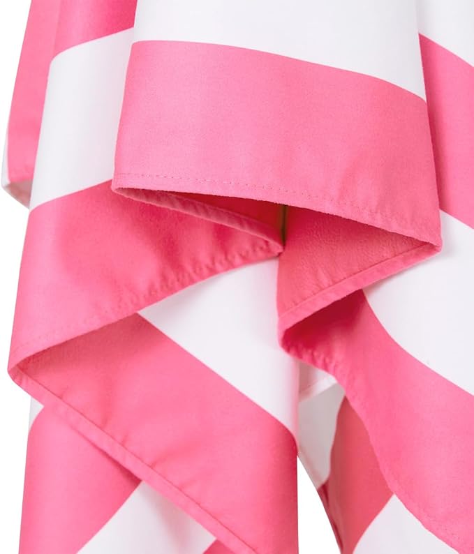 Dock & Bay Beach Towel - Quick Dry, Sand Free - Compact, Lightweight - 100% Recycled - Includes Bag - Set of 4 - Pastel Pic N Mix, Large (160x90cm, 63x35)