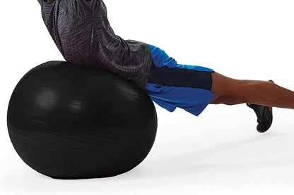 Weighted Stability Ball, 55CM-75CM, Pump Included