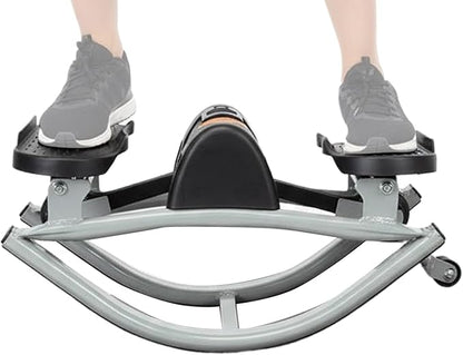 Rock Stepper Machine | Workout Equipment,Compact Side-to-Side Steppers,for Home Apartment Dorm Office Gym Legs Abs Glutes Women Men