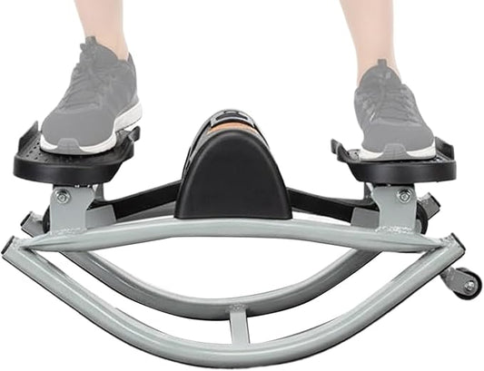 Rock Stepper Machine | Workout Equipment,Compact Side-to-Side Steppers,for Home Apartment Dorm Office Gym Legs Abs Glutes Women Men