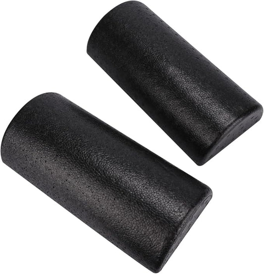 Happyyami 2pcs Semicircular Epp Yoga Roller Massage Column for Muscle Therapy and Fitness, Pressure Point Foam Roller for Deep Tissue Massage and Exercise