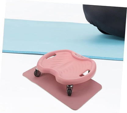 Milisten Ab Roller for Core Strength Training Wheel Stability Abdominal Exercise Machine for Home Fitness Sliding Plate Design for Targeted Workouts for Beginners Advanced Users