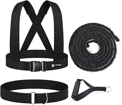YNXing Resistance Training Rope Explosive Force Bounce Physical Training Resistance Rope Improving Speed, Stamina and Strength