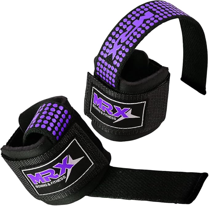 MRX Lifting Strap for Weightlifting Deadlift Straps for Powerlifting with Wrist Wrap Support for Strength Training Bodybuilding Wrist Straps for Weight Lifting|