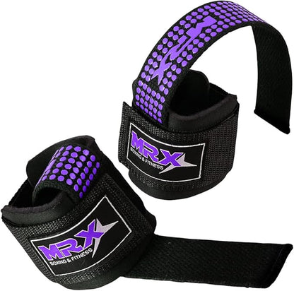 MRX Lifting Strap for Weightlifting Deadlift Straps for Powerlifting with Wrist Wrap Support for Strength Training Bodybuilding Wrist Straps for Weight Lifting|