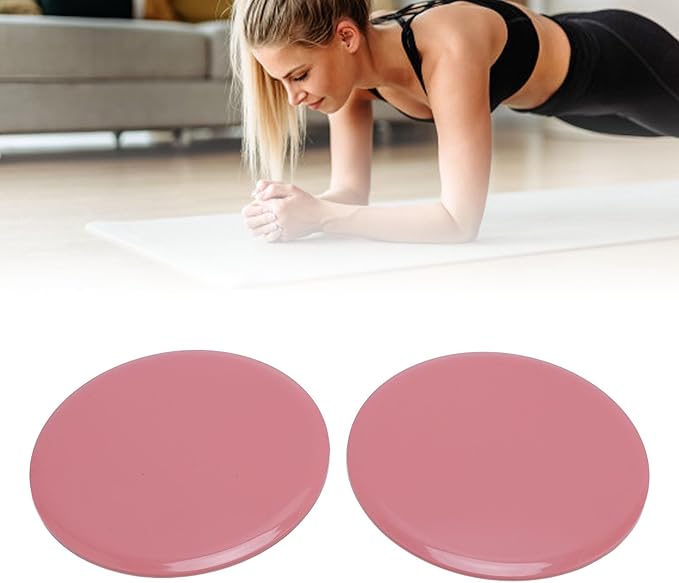 Core Sliders, 2pcs Compact Discs for Full Body Workout Fitness Home Exercise Equipment Floor Sliders