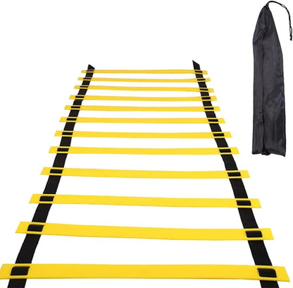 Agility Ladder Speed Training Set Exercise Ladders for Soccer Football Footworks Sports Training Ladder with Carry Bag Fitnes