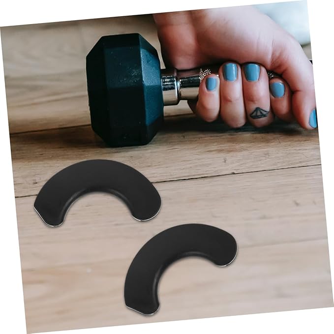 Mipcase 10pcs Crescent Dumbbell Support Pad Gym Hip Thrust Pad for Barbell Fitness Equipment for Home Gym