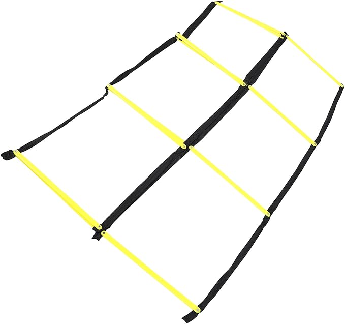 Portable Agility Ladder for Football Speed and Footwork Training Foldable Lightweight Workout Ladder with Rungs for Soccer and Athletic Performance Enhancement