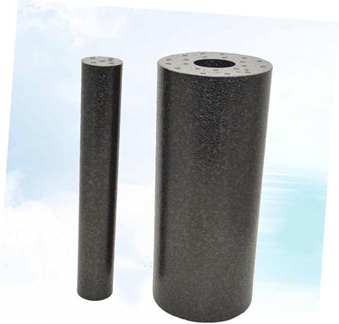 Totority 1set Yoga Column Massage Shafts Sports Roller Wheel for Muscle Training Pain Relief