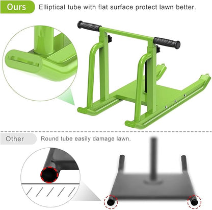 Kipika Weight Sled, Workout Sled, Fitness Strength Training Sled, Speed Training Sled for Athletic Exercise, Speed Improvement, Easily Through Obstacles, Suitable for 1" & 2" Weight Plate