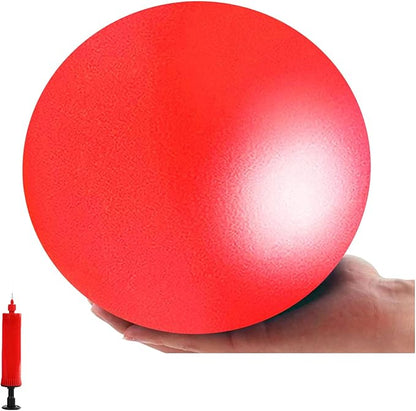 Mini Yoga Balls 6 Inch Exercise Pilates Therapy Balance Micropore Ball Barre Equipment for Home Stability Training Physical Core Training with Pump