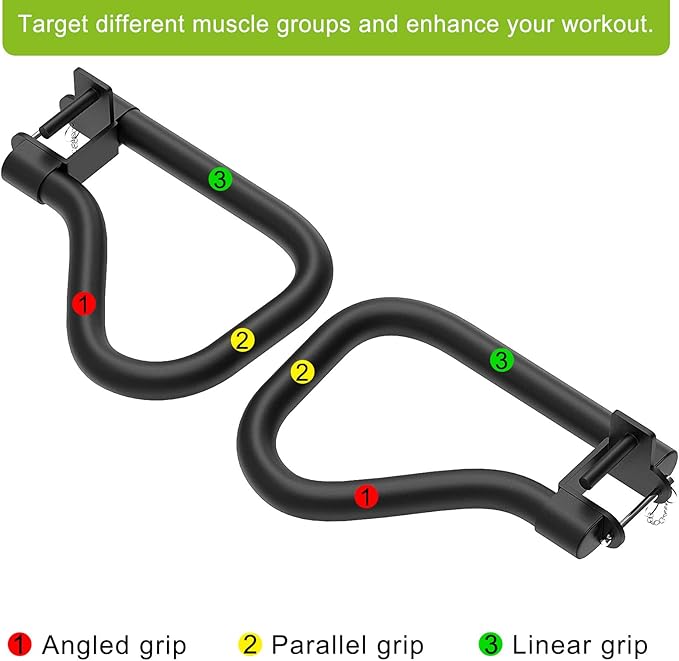 SELEWARE Power Cage Accessories, Dip Handles, Pull‑Up Stations, and Multi‑Grip Training Attachments