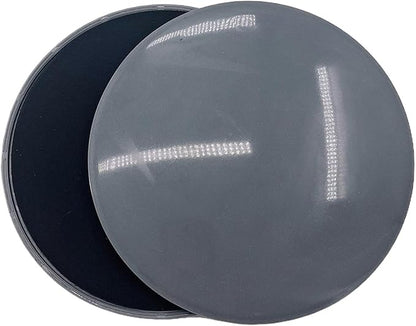 Gliding Discs For Abdominal Exercises - Core Sliders | Fitness Gliding Discs | Exercise Discs | Core Trainer | 2x Two-Sided Gym Sliding Plate Pads | Yoga Cushion For Carpet Or Hardwood Floors