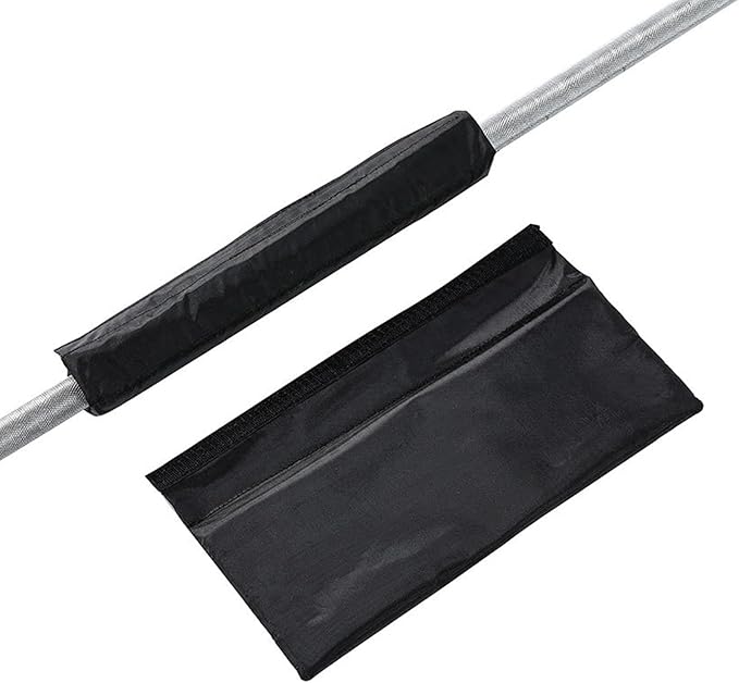 Barbell Squat Pad Neck & Shoulder Protective Adjustable Barbell Hip Thrust, Great for Squats, Lunges, Hip Thrusts, Weight Lifting, Black
