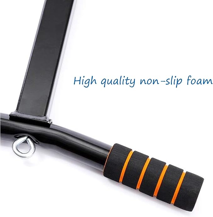 Wall-Mounted Pull-Up Bar, Home Fitness Equipment, Comfortable Grip, Wall-Mounted Pull-Up Trainer, Load-Bearing 300Kg