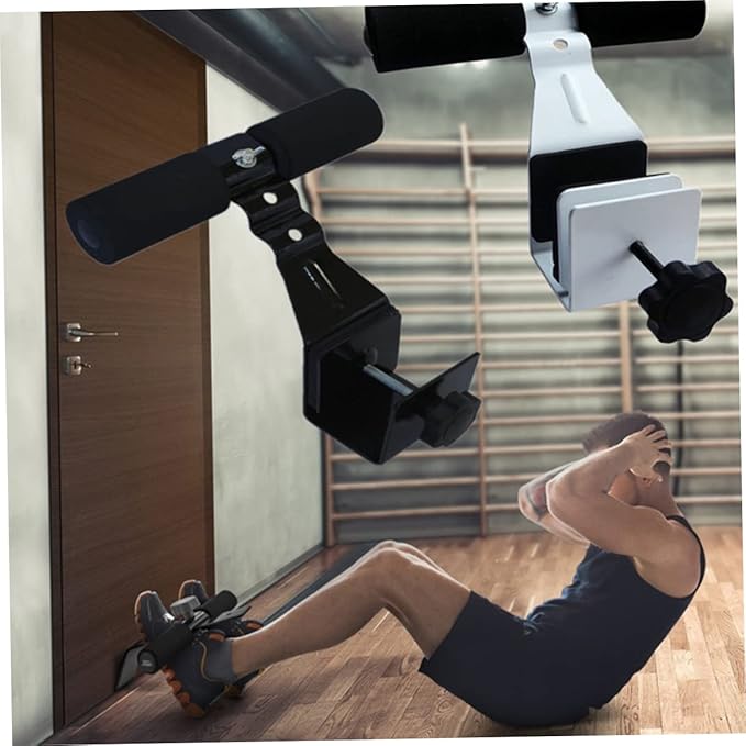 POPETPOP Doorway Trainer for Sit-ups Abdominal Trainer Rope Portable Exercise Equipment for Home Fitness