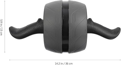 Kichvoe Ab Roller Wheel Fitness Roller Core Trainer with Automatic Rebound, Sturdy Home Exercise Equipment for Men and Women Abdominal Workout