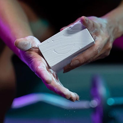 Cannon Sports Gym Chalk Blocks – 1 Pound Magnesium Carbonate 8 x 2oz Individually Wrapped Blocks – Professional Non-Slip, Sweatproof Grip for Weightlifting, Gymnastics, Rock Climbing and More