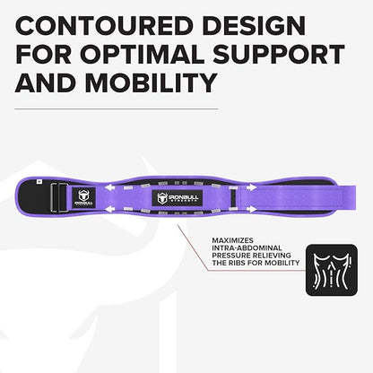 Weight Lifting Belt for Men and Women - Great for Squats, Deadlift, Lunge, Exercises and Training - Best for Olympic, Cross-Training and Bodybuilding Workout