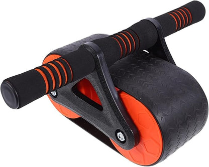 Ab Roller Wheel with Knee Pad for Home Gym Triangular Stable Support Abdominal Trainer Wheel for Core Workout Suitable for Men and Women Beginners and Experts Upper Body Exercise