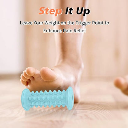 Plantar Fasciitis Relief,Foot Roller,Foot Massager Roller for Plantar Fasciitis,Deep Tissue Muscle Massage,Arch and Heel Pain Relief,Portable Reflexology Tool(Green)