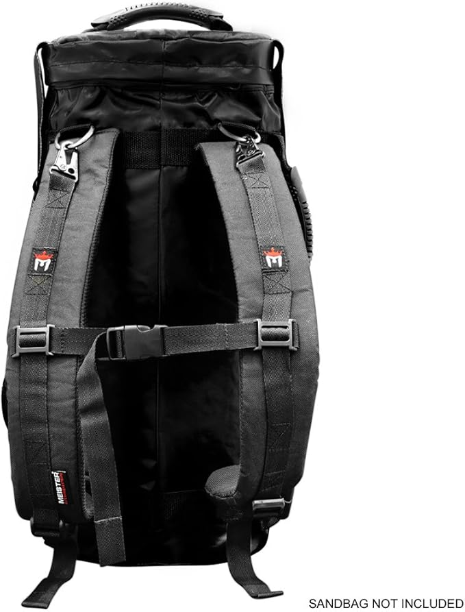 Meister Backpack Straps for 50lb Elite Fitness Sandbag - Weight Rucksack Attachment