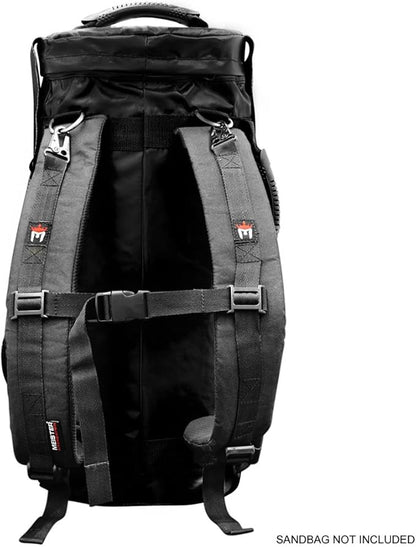 Meister Backpack Straps for 50lb Elite Fitness Sandbag - Weight Rucksack Attachment