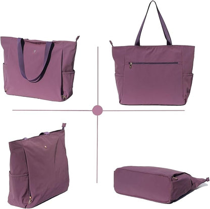 ESVAN Yoga Mat Bag Yoga Tote Carrier Shoulder Bag Carryall Tote for Office,Yoga,Pilates,Travel,Beach and Gym