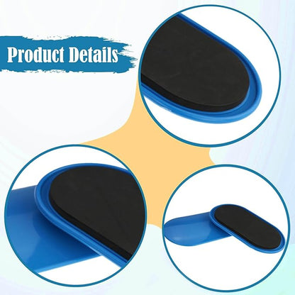 2X Exercise Core Sliders Slide Pads Abdominal Training Full Body Workout Ab Pads Sliding Discs for Pilates Home