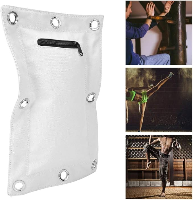 Punch Bag, Boxing Sand Bag, Wing Chun Wall Canvas Punch Empty Sand Bags Target with Zipper for Boxing Muay Thai