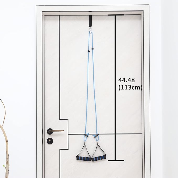 Shoulder Pulley Over The Door Physical Therapy System, Exercise Pulley for Physical Therapy, Alleviate Shoulder Pain and Facilitate Recovery from Surgery
