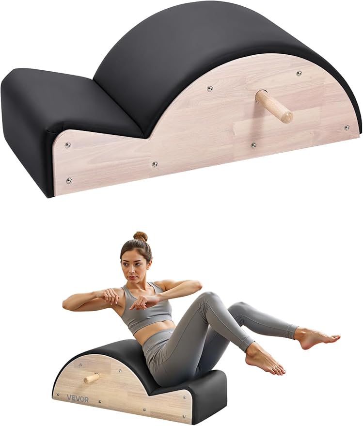 VEVOR Pilates Reformer Accessories for Home Gym, Include Reformer Box/Chair/Spine Corrector/Wall Mounted Machine/Jump Board/Foldable & Dual Resistance Springs