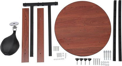 Enhanced 360°Swivel Wall-Mounted Speed Bag Platform Set for Boxing Gym Training for Ultimate Fitness Training & Boxing Reaction Drills, Ideal for Gym Use