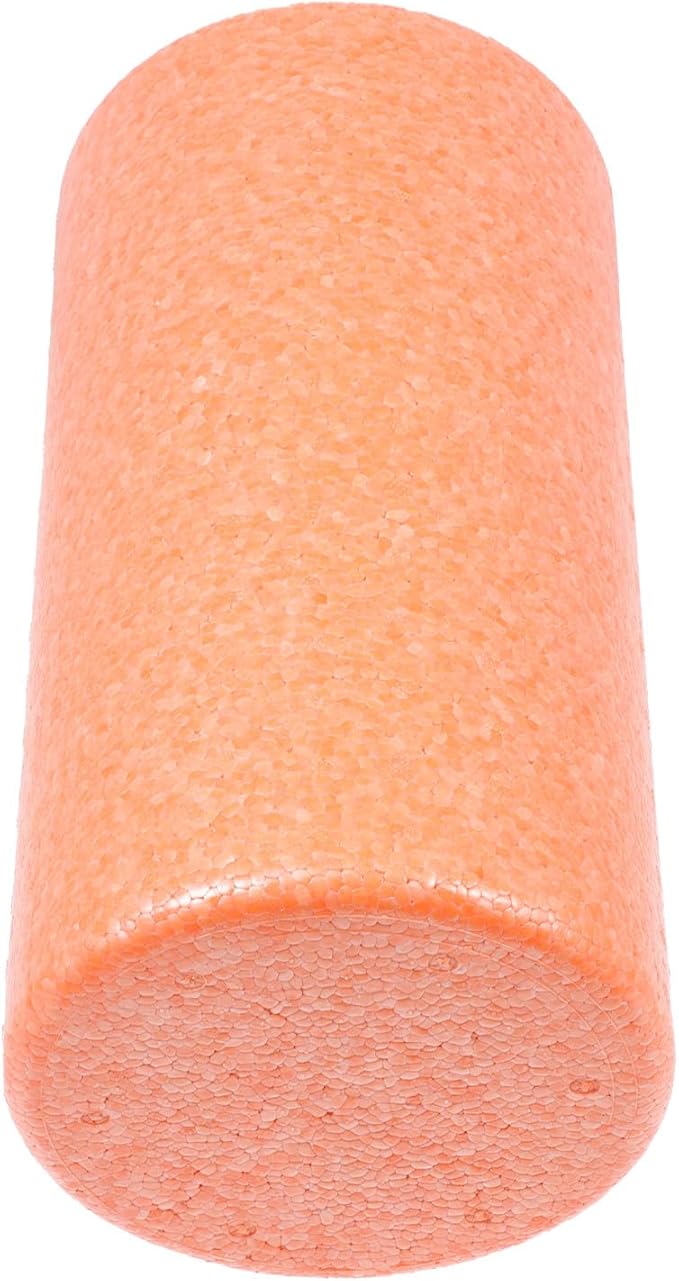 Muscle Massage Roller Foam Yoga Fitness Roller Epp Material Orange 30x15cm Body Relaxation Massage Stick for Muscle and Comfort