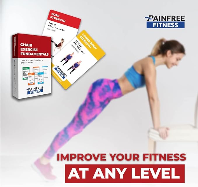 Exercise Flash Cards - Workout Cards Deck - Exercise Cards for Home Workouts Women & Men