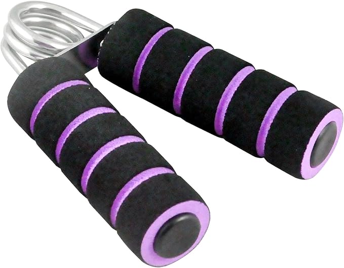 Pro Impact Heavy Duty Hand Grip Strengthener – 2 Pack Hand Exerciser for Men & Women – Adjustable Resistance Hand Gripper for Finger, Wrist, Forearm Workout – Soft Foam Non-Slip Grip