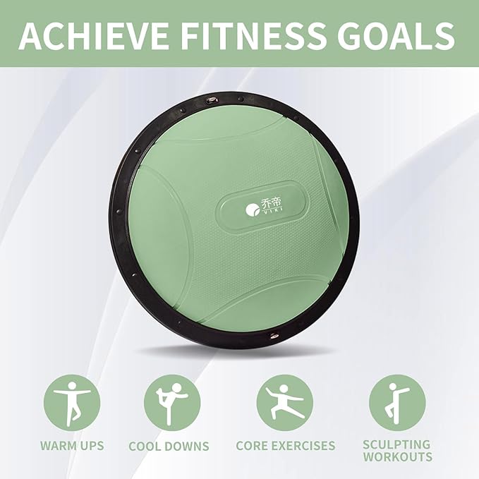 Half yoga ball, stable ball for fitness, core stability training for family fitness exercise, skid equipment for training， exercise equipment