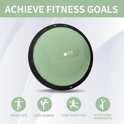 Half yoga ball, stable ball for fitness, core stability training for family fitness exercise, skid equipment for training， exercise equipment