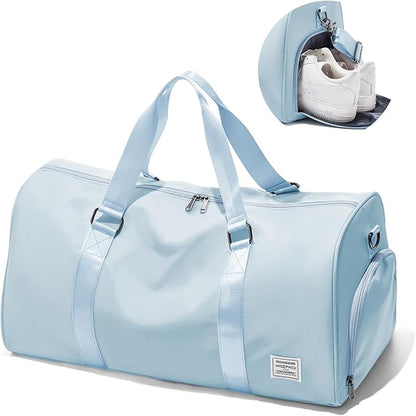 Gym Bag Womens,Travel Duffel Carry on Bag Sport Tote Bag Weekend Overnight Bag