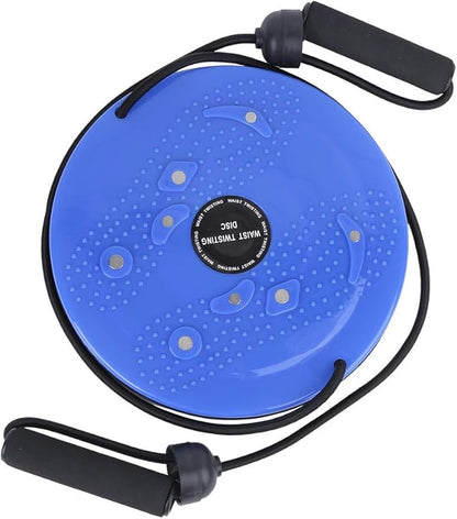 Twisting Waist Disc, Waist Sculptor Twister Board Core Twister Board Body Shaping Aerobic Exercise Fitness Machine Rotating Female Trainer Twist with Pull Rope for Home Office Slimming Foot Massage