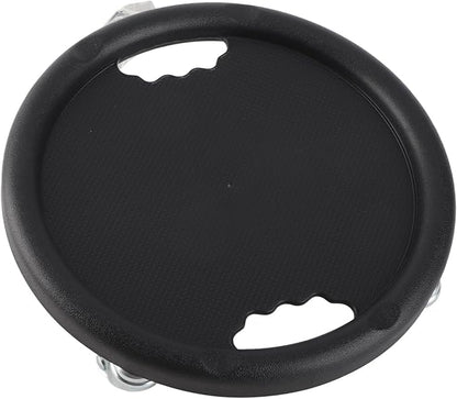 Ab Roller Wheel, Core Slider Ab Workout Sliding Disc 360° Rotating Abdominal Training Tool Waist Strength Trainer with 4 Rollers Knee Pads for Home Gym Training Practice