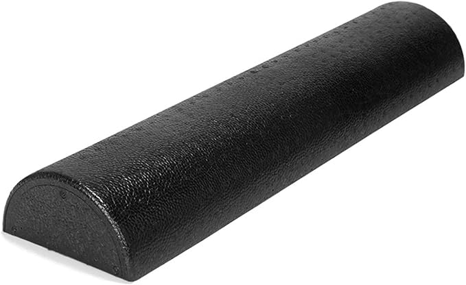 Foam Pilates Roller Exercise Rollers Deeply Tissue Muscle Massage Semicircle Design Muscles Pilates Massage Roller Block Muscle Relaxation Tool