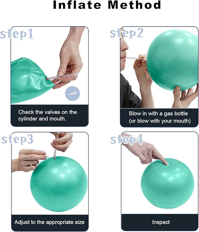Exercise Ball for Workouts, Anti-Burst and Slip Resistant Yoga Ball for Gym Fitness and Physical Therapy