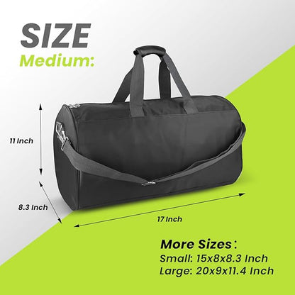 C&F BOGMOST Small Travel Duffel Bag Foldable Waterproof Gym Bags for Gym Beach Swim Bags Men Women Duffle Bags Lightweight Oxford Cloth Sports Bag-Purplish Red